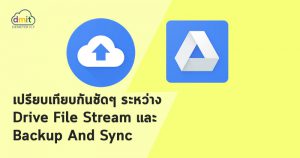 drive file stream vs backup and sync