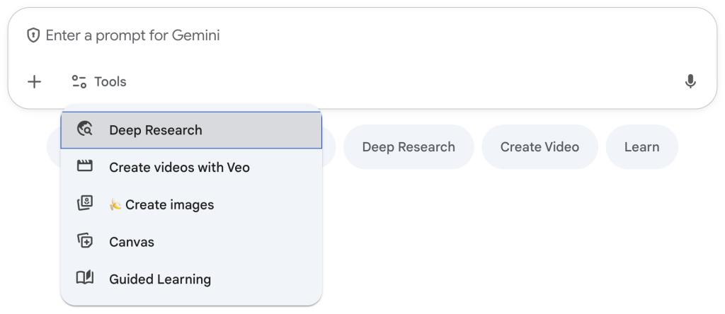 Gemini tools
