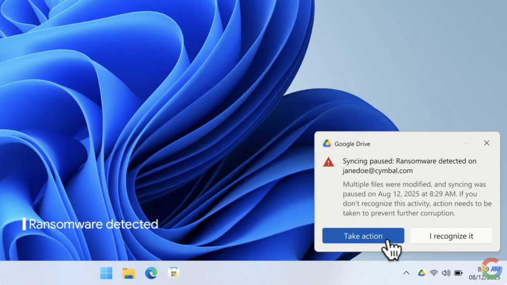 How to block ransomware in Google drive