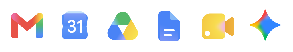 Google Workspace Shorthand Expression 6 Icons