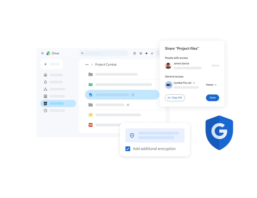 Google drive with Gemini