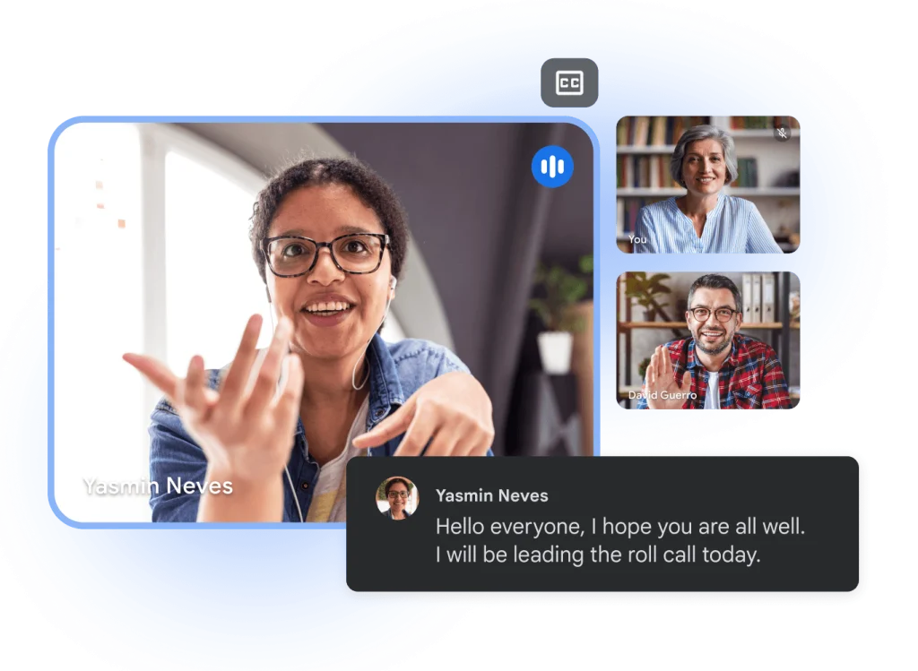 Google meet witn gemini